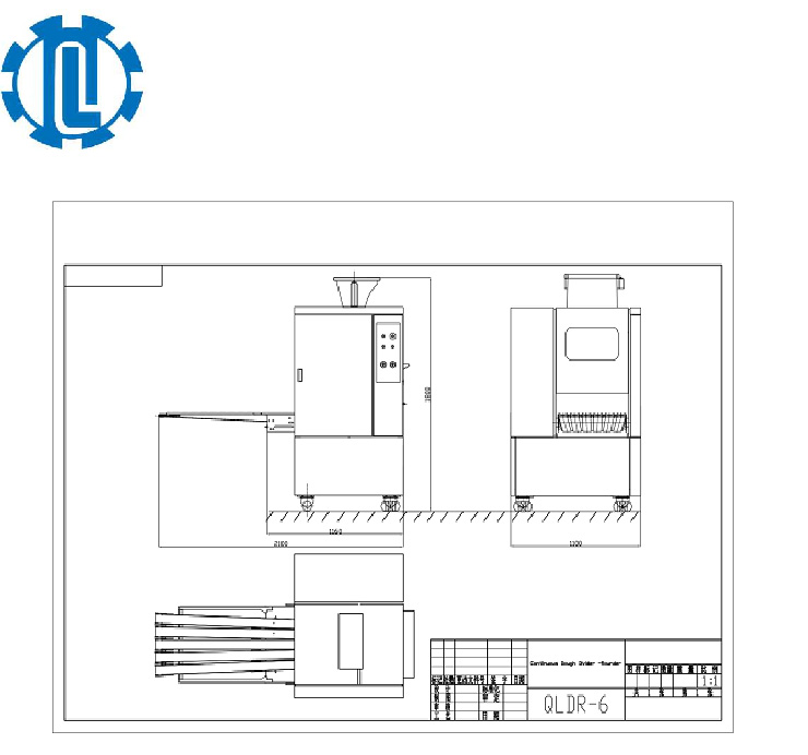 Dough Divider Rounder QLDR-6